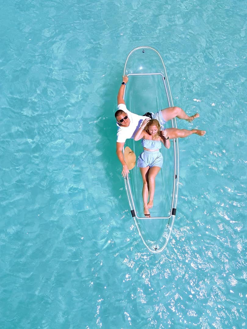 Clear Kayak